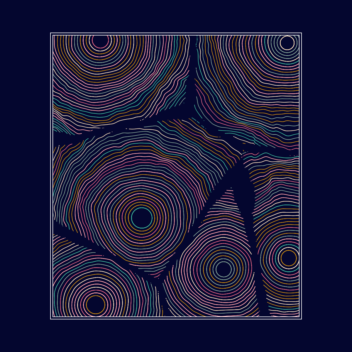 Celestial Rings: Algorithmic Study #79 static token preview