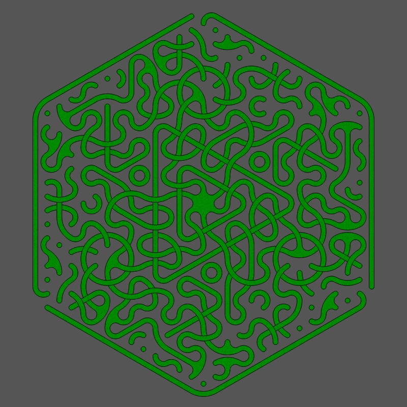 Threefold Symmetry - Dark Variations #239 static token preview