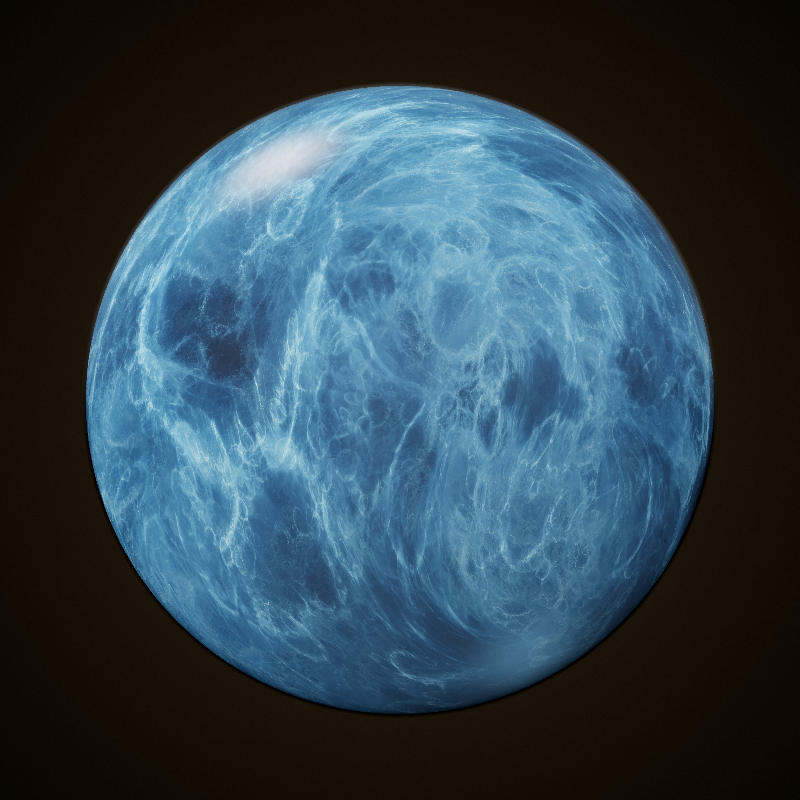 Fractal Marbles #110 static token preview