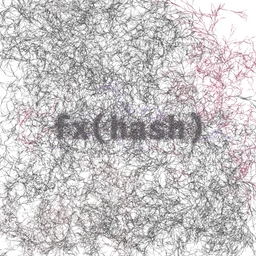 FXHASH Logo with Features #586 static NFT preview