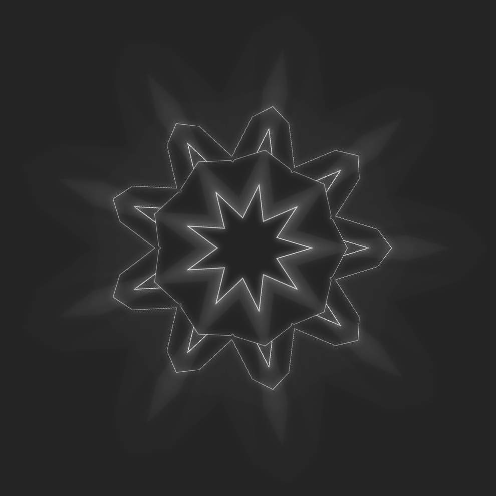 Neon Kaleido #207 static token preview