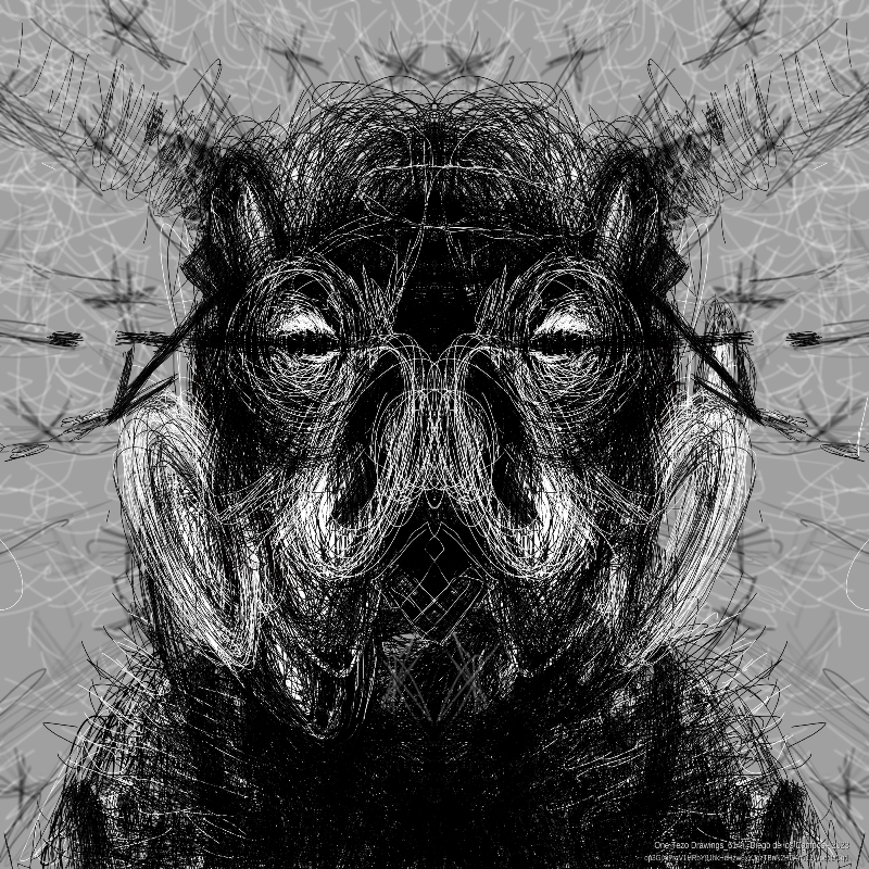 One Tezo Drawings_614+ #13 static token preview