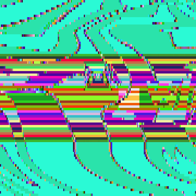 Pixel Flood #229 static NFT preview