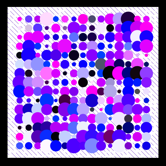 Dots in the Rain #109 static NFT preview