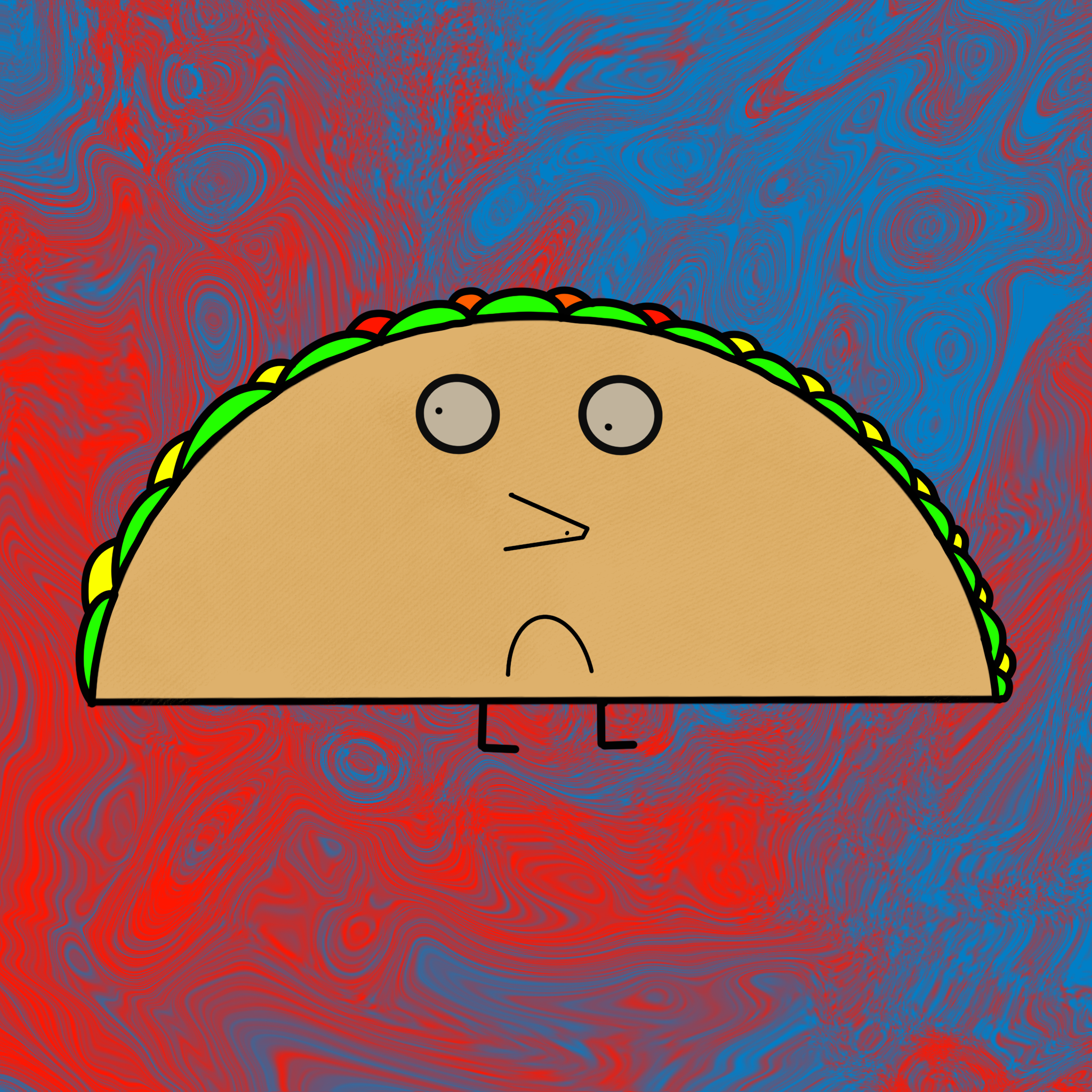 Trippy Tacos #81 static NFT preview