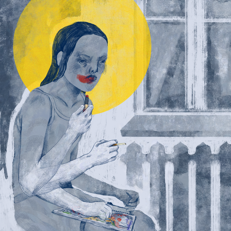 little god #292 static NFT preview