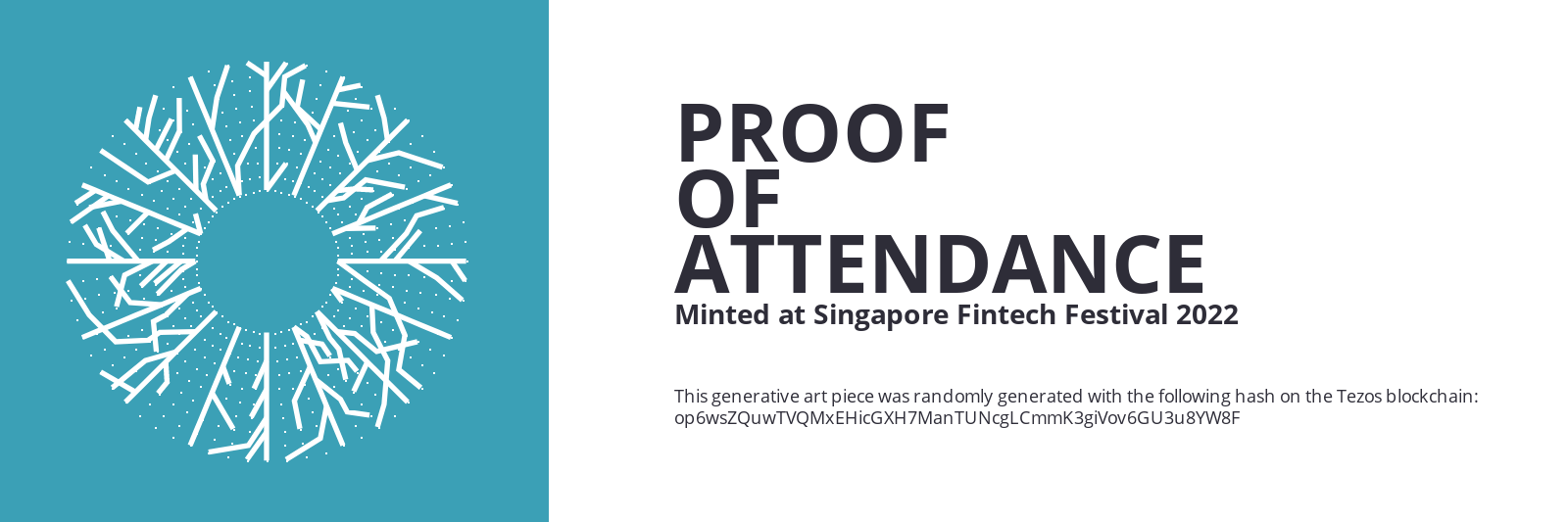 SFF2022 Proof of Attendance Token #272 static token preview