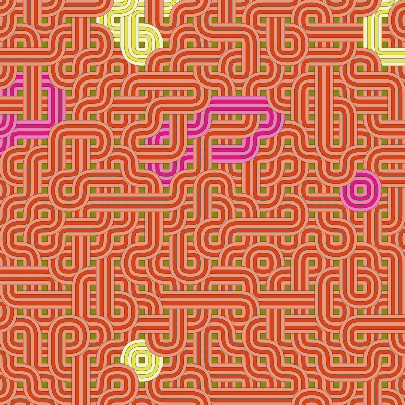 Bézier Truchet #115 static token preview