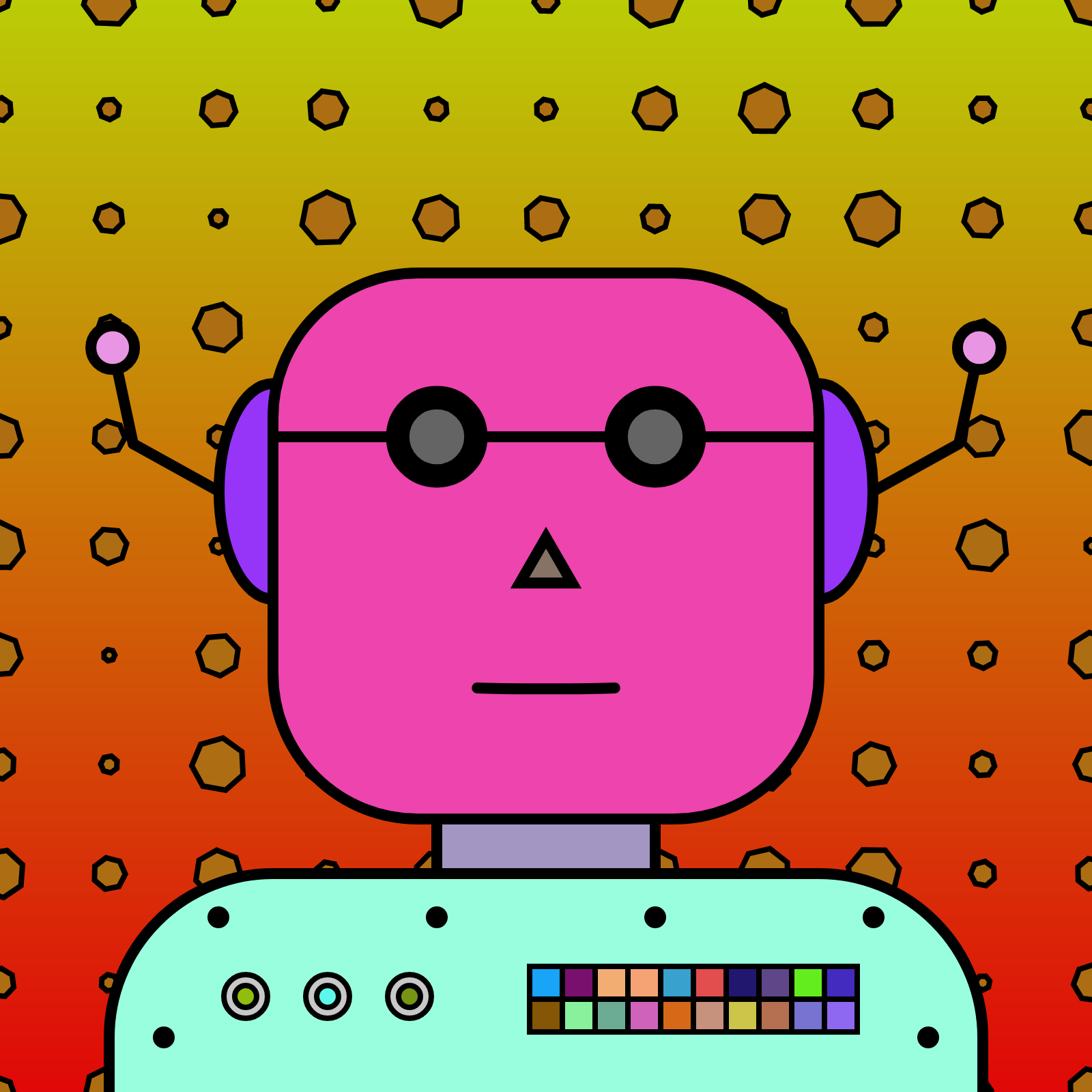 Geobot #68 static NFT preview