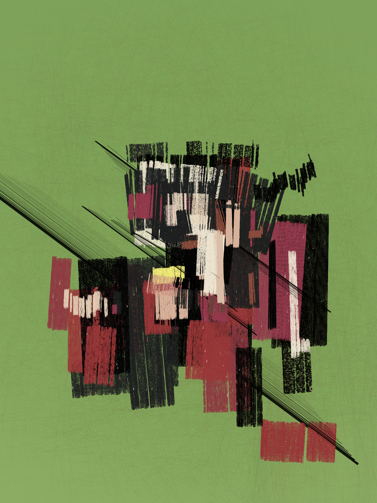Generative Composition #161 static token preview