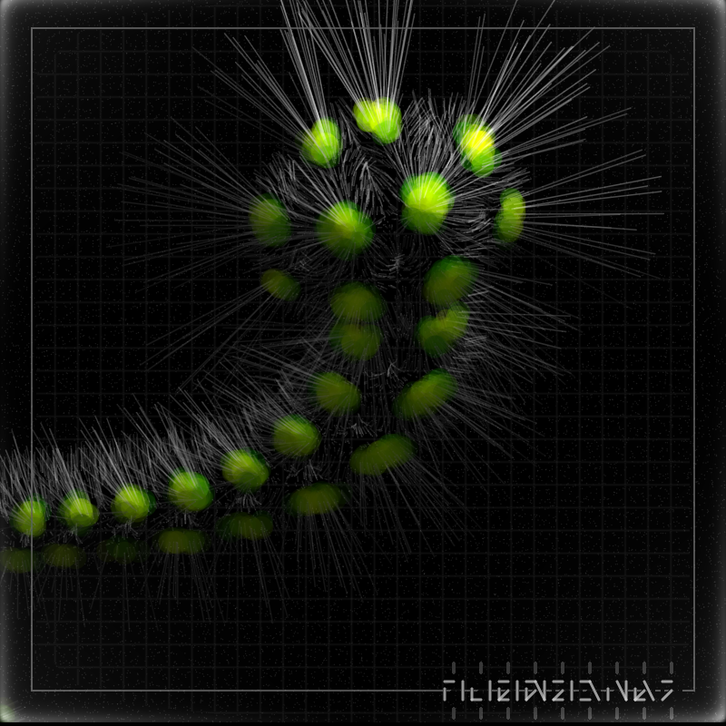 Alienpillars #153 static NFT preview