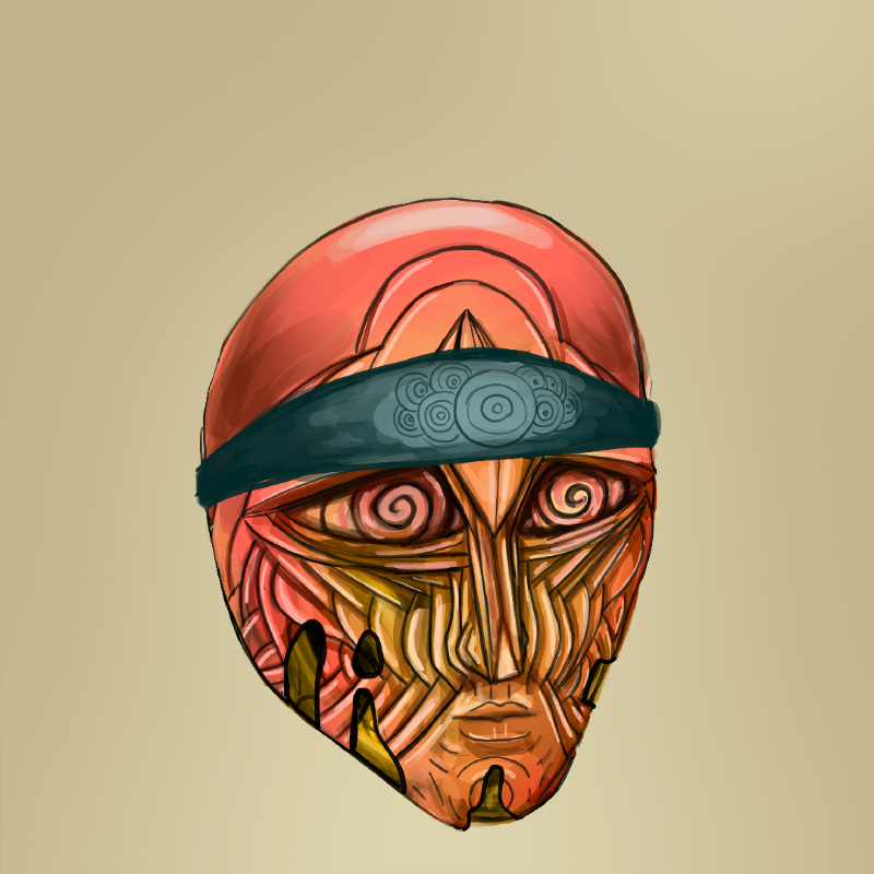 Morixels Colab #3 Ancient smileys #61 static token preview