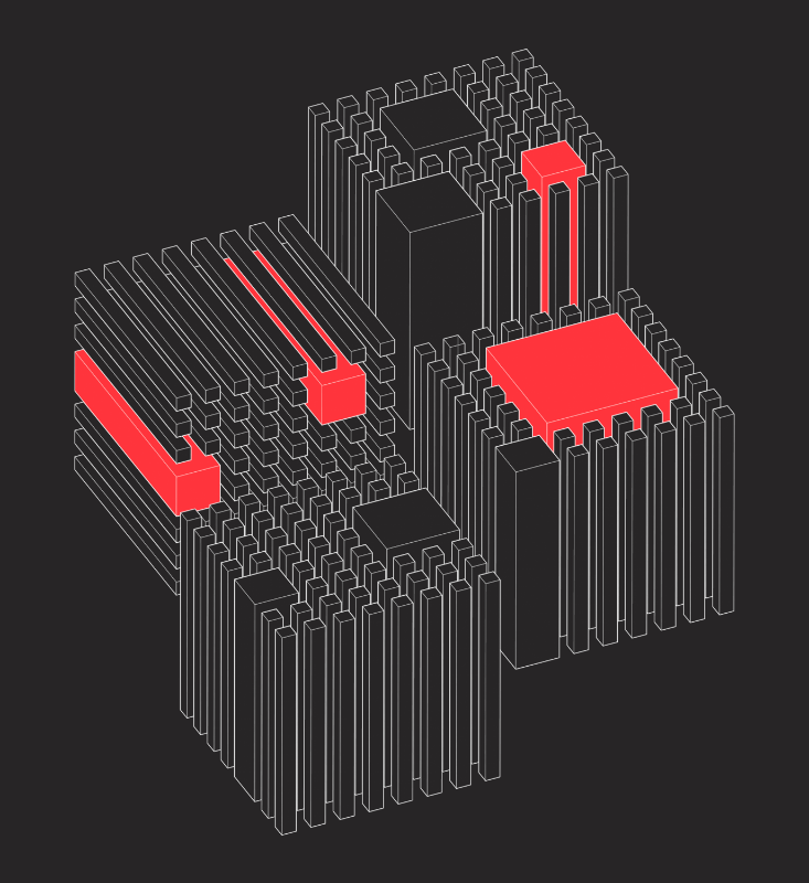 Cubick (Neon Red) #49 static token preview
