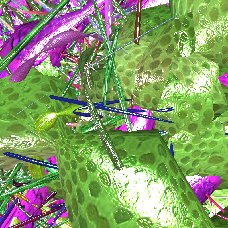 Prismatic Thickets #832 static NFT preview