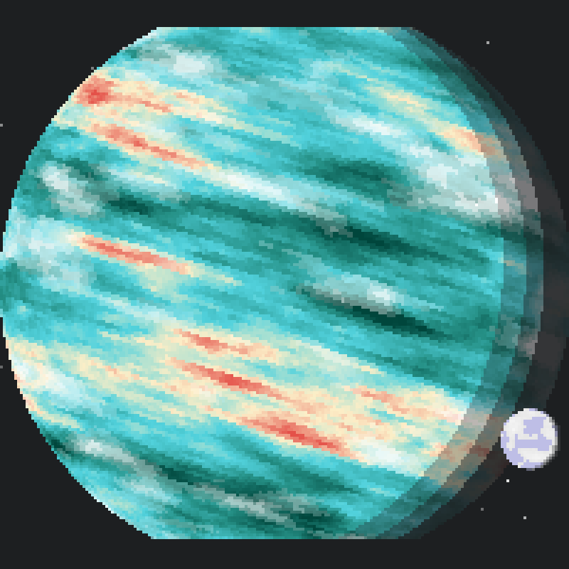 Planets #93 static NFT preview
