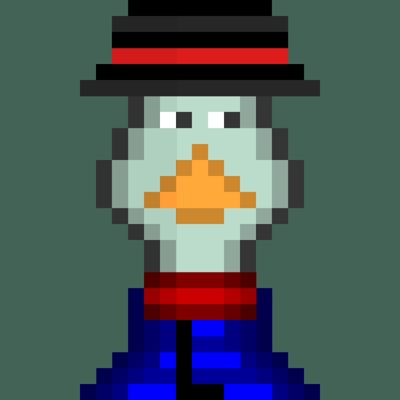 Morixels Goose #407 static token preview