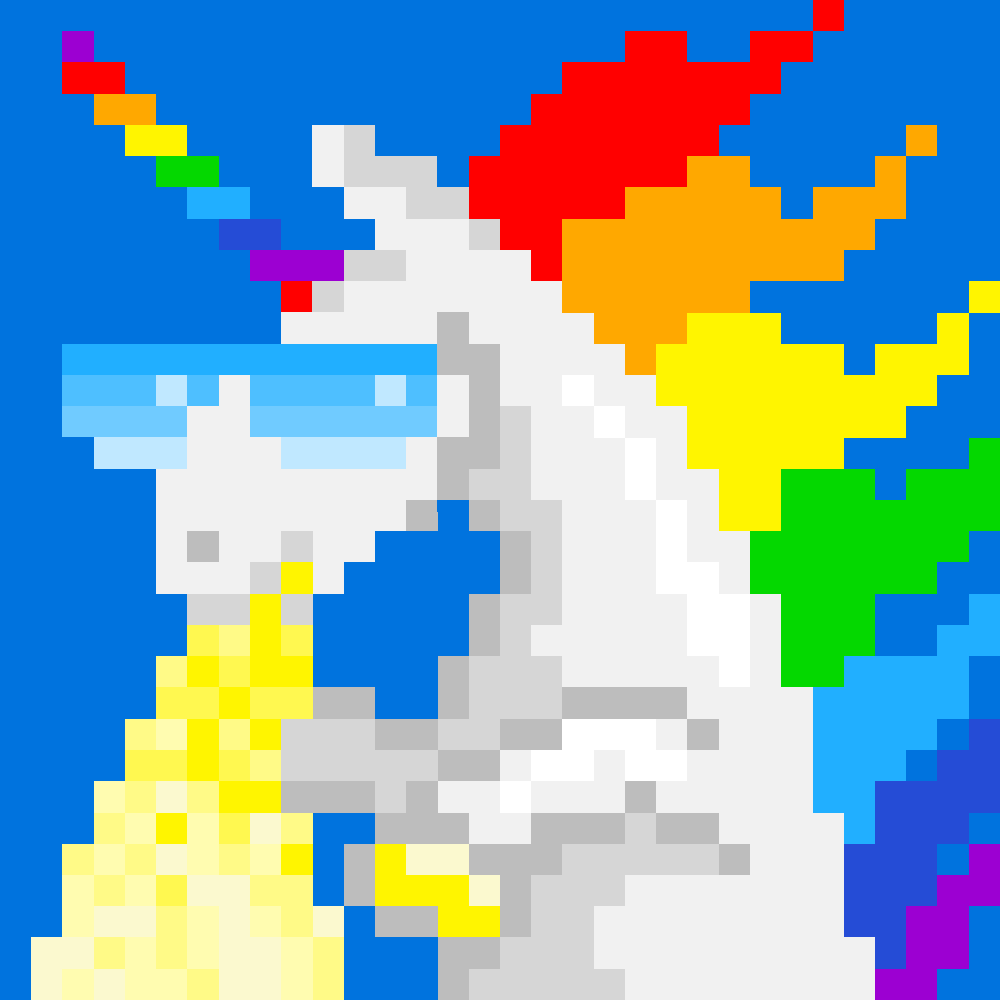Unicorn #7427 static NFT preview