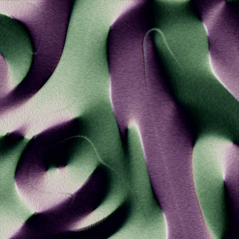 Variations on Tribble Fur #25 static NFT preview