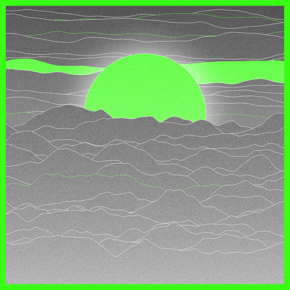 Sunset in Hashland #146 static NFT preview