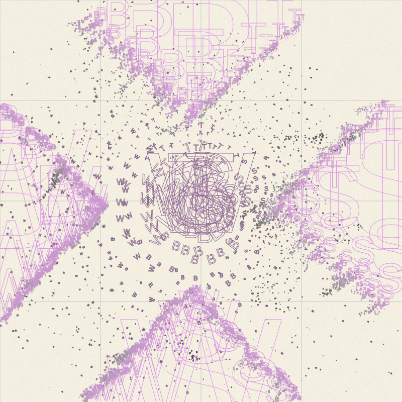 WTBS Logo with Fractals #122 static NFT preview