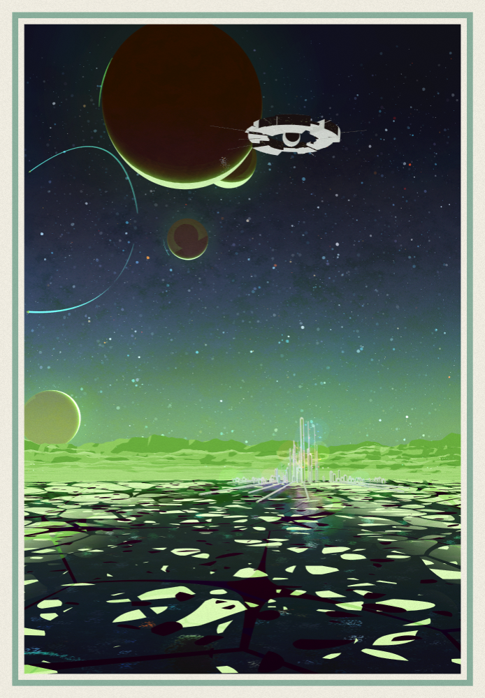 Visa to the stars #437 static NFT preview