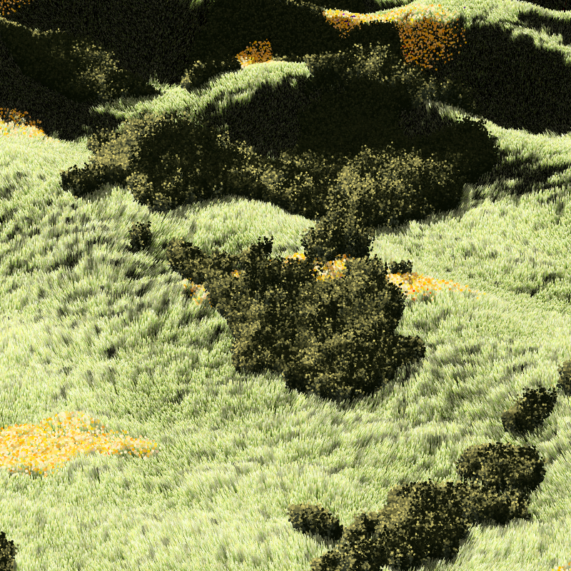 California Hills in Late Sun #85 static token preview