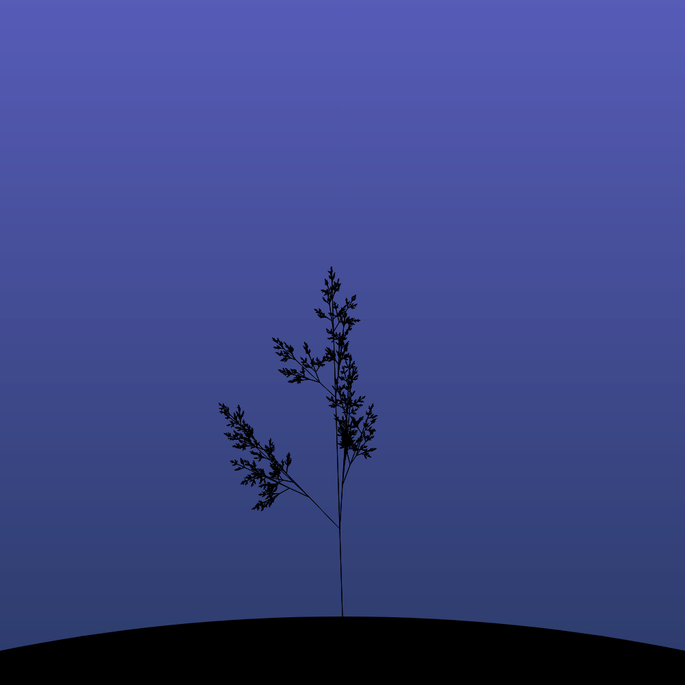 Fractal-Lsystem Tree #122 static NFT preview