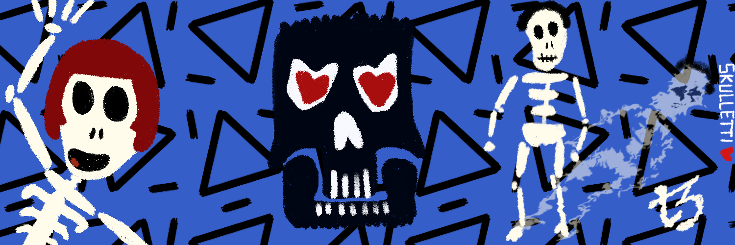 SKULLETTI TWITTER BANNER #332 static token preview