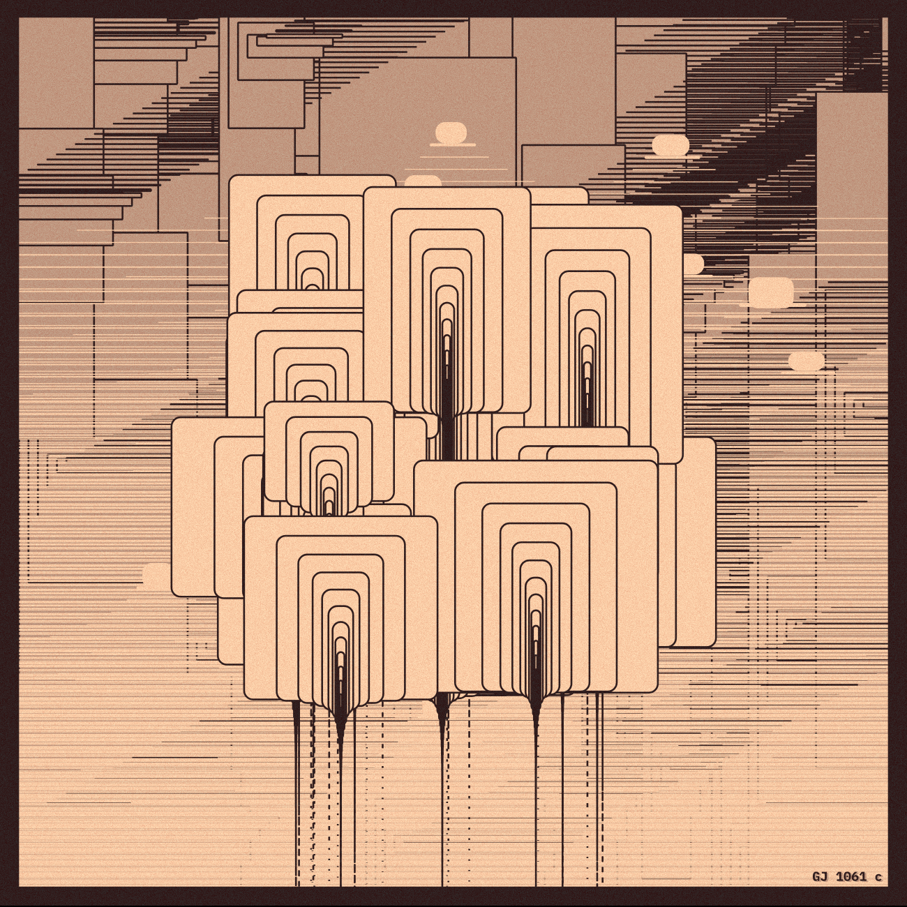 Greetings From Habitable Zones #107 static NFT preview