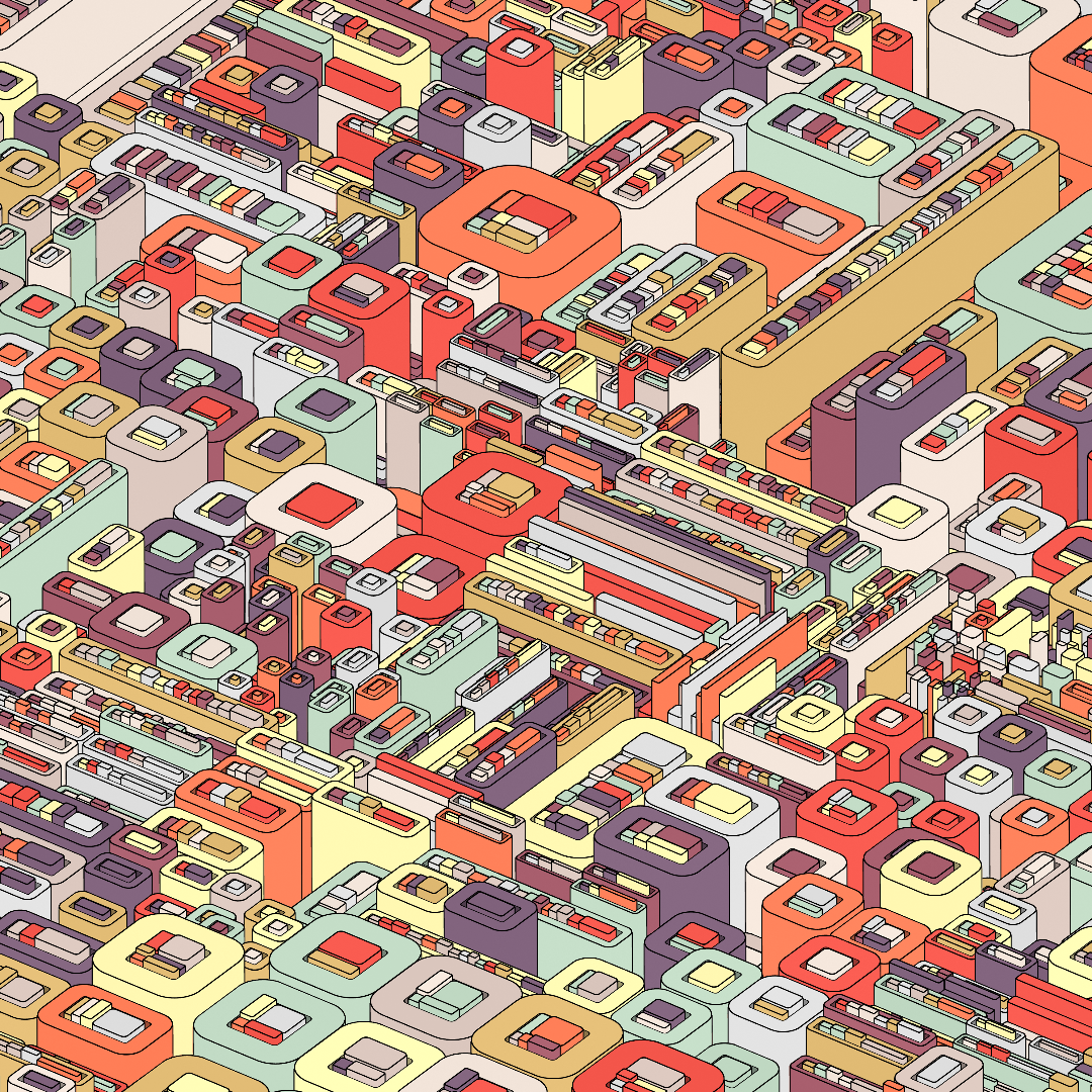 Cylinders #94 static NFT preview
