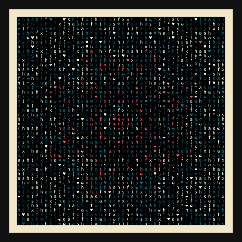 not-so-hidden messages #58 static token preview