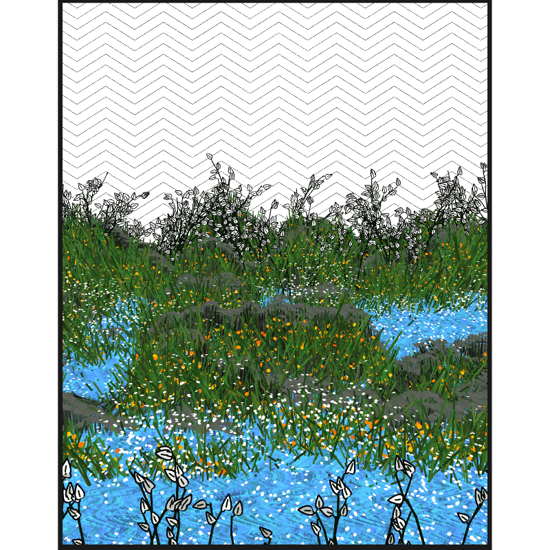 Contours #96 static NFT preview