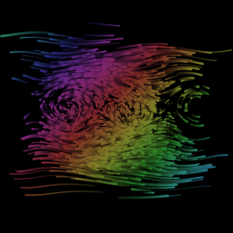 Particle Swarm #25 static token preview