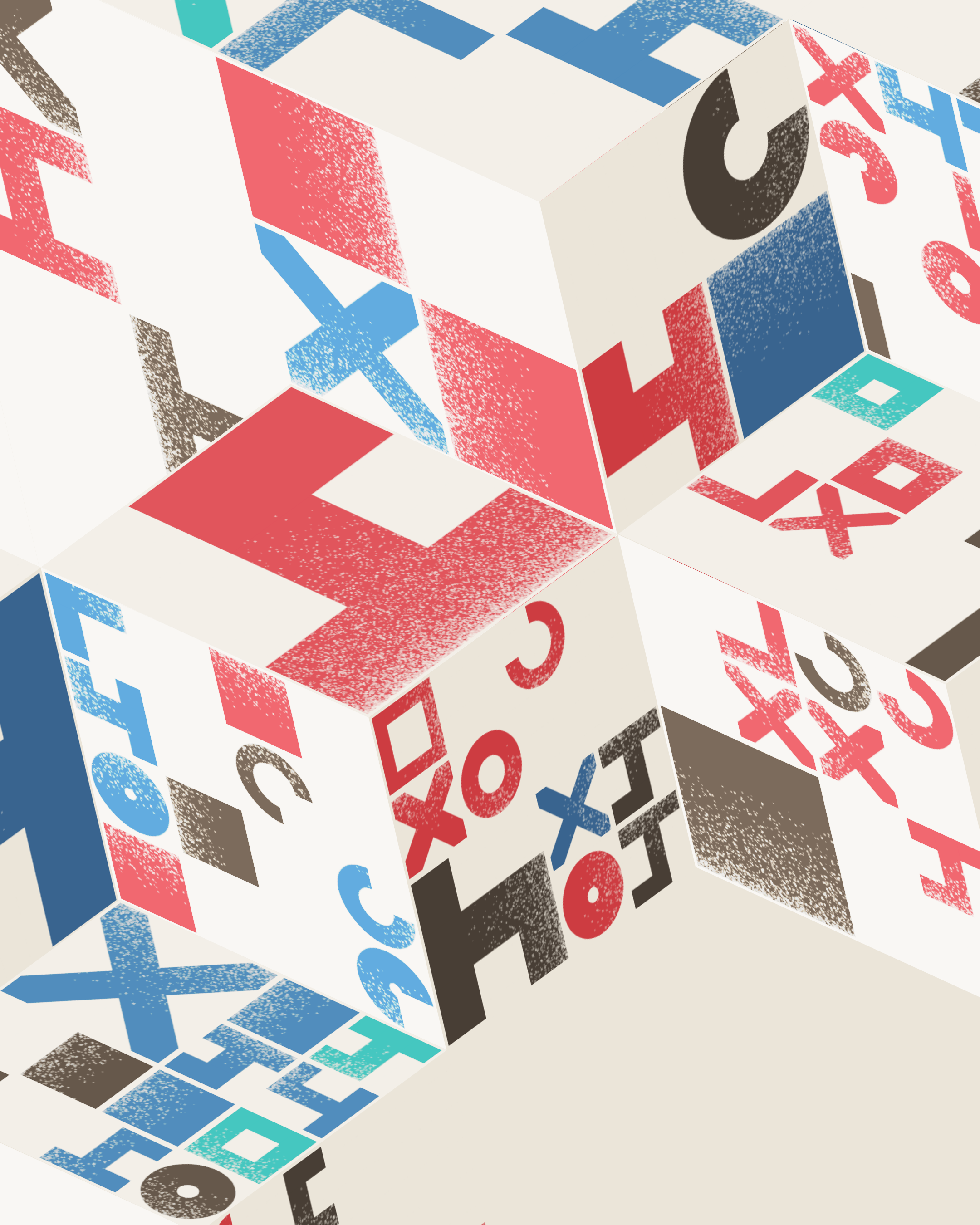Composition study : Grid #196 static NFT preview