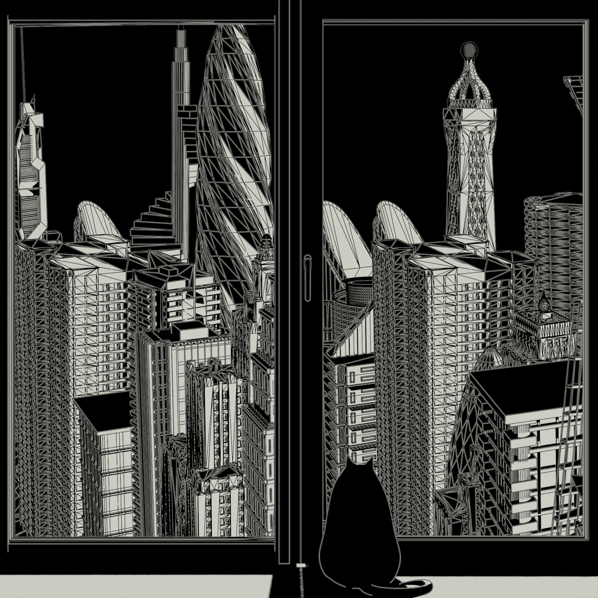 City View #142 static NFT preview