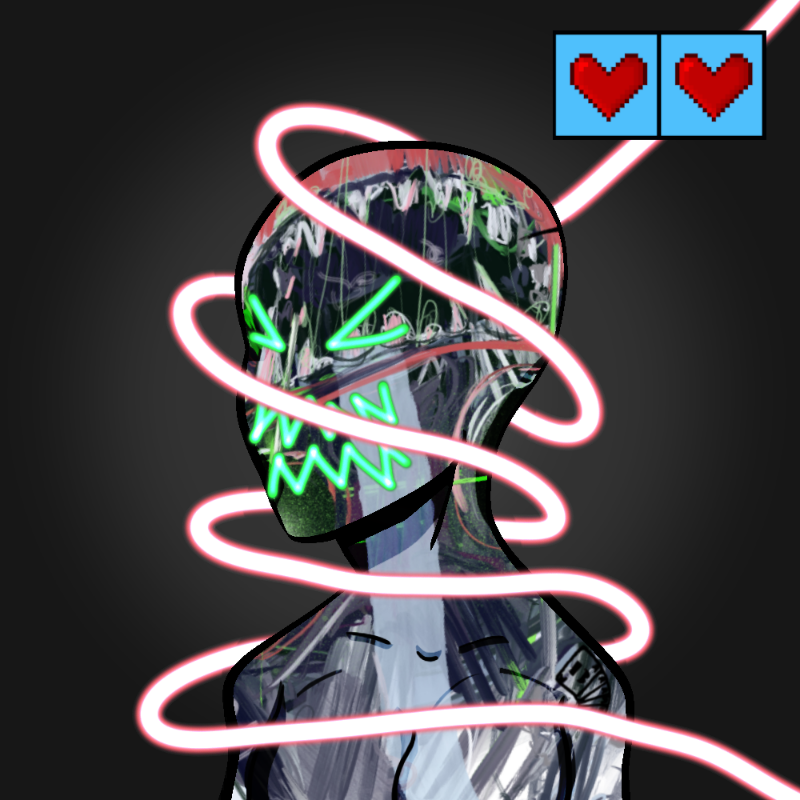 FX_D3M0NS #1427 static NFT preview