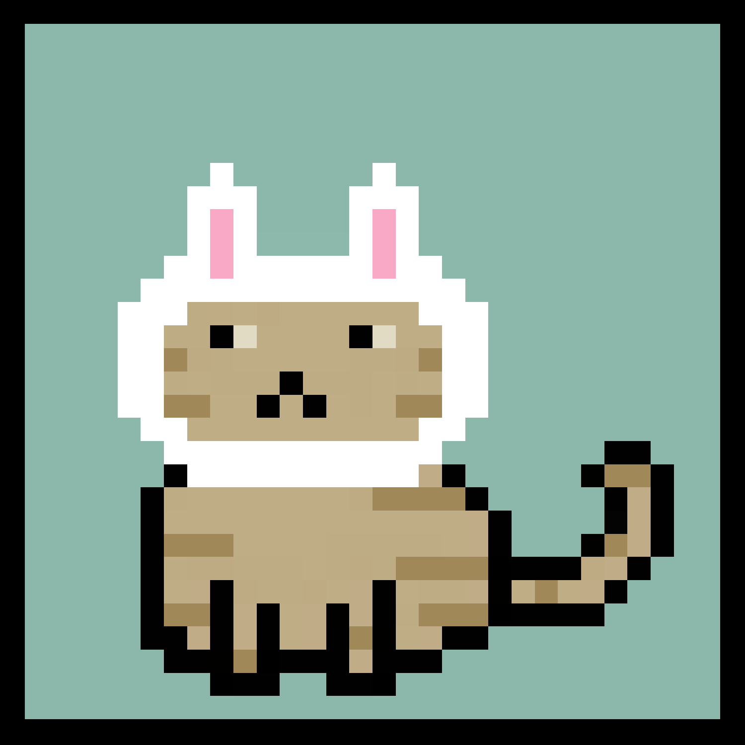 Lazy Kitties #2290 static NFT preview