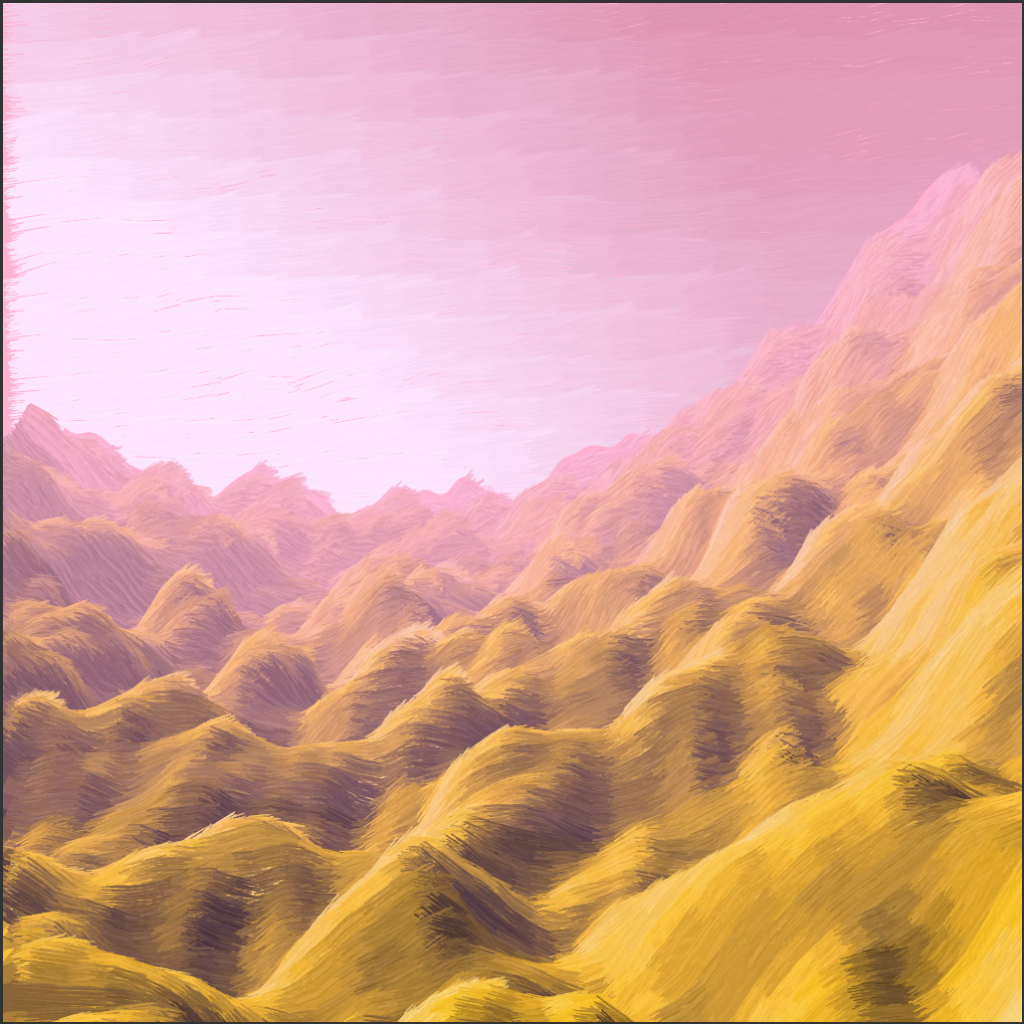 Lush Fields #133 static NFT preview