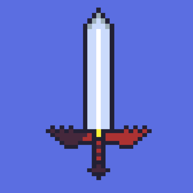 Generative Pixel Swords #2 static token preview