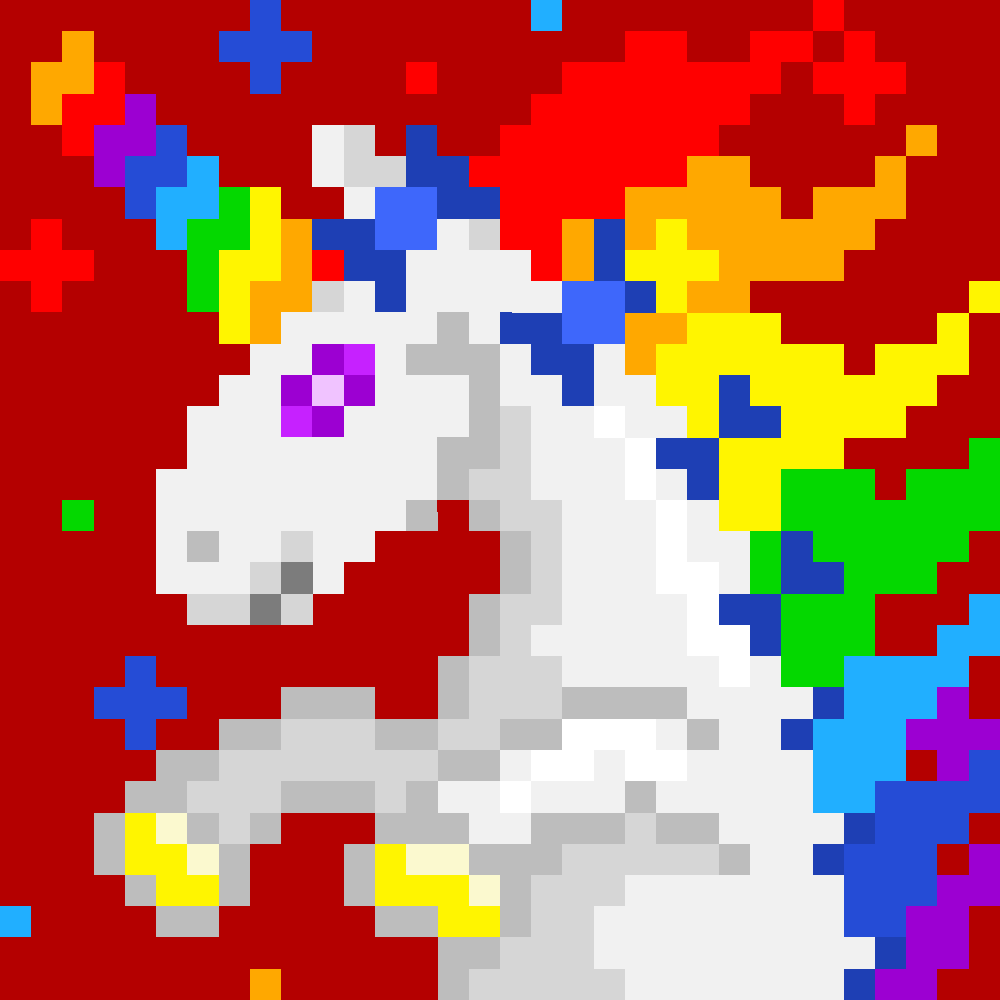 Unicorn #9412 static NFT preview
