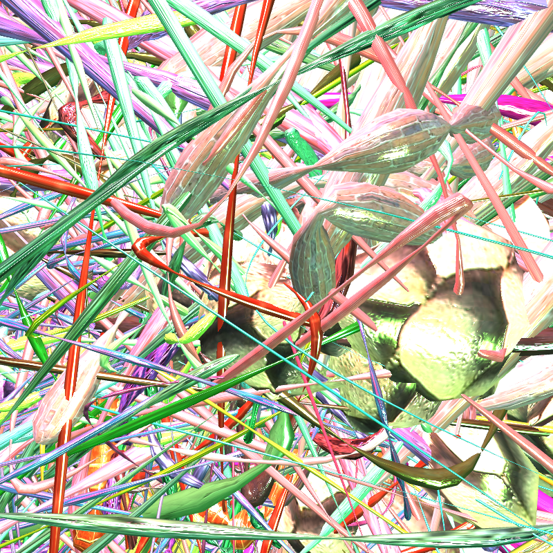 Prismatic Thickets #342 static NFT preview