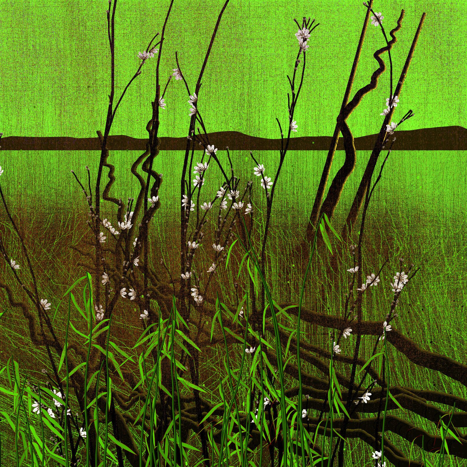 Dry twigs #32 static NFT preview