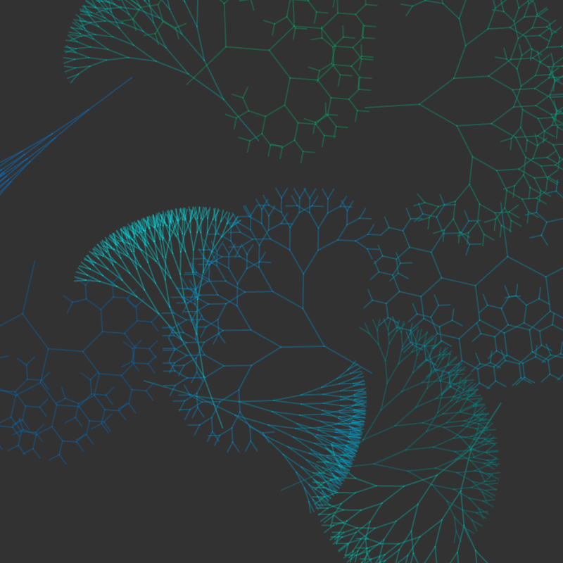 Fractal Swarm #49 static token preview