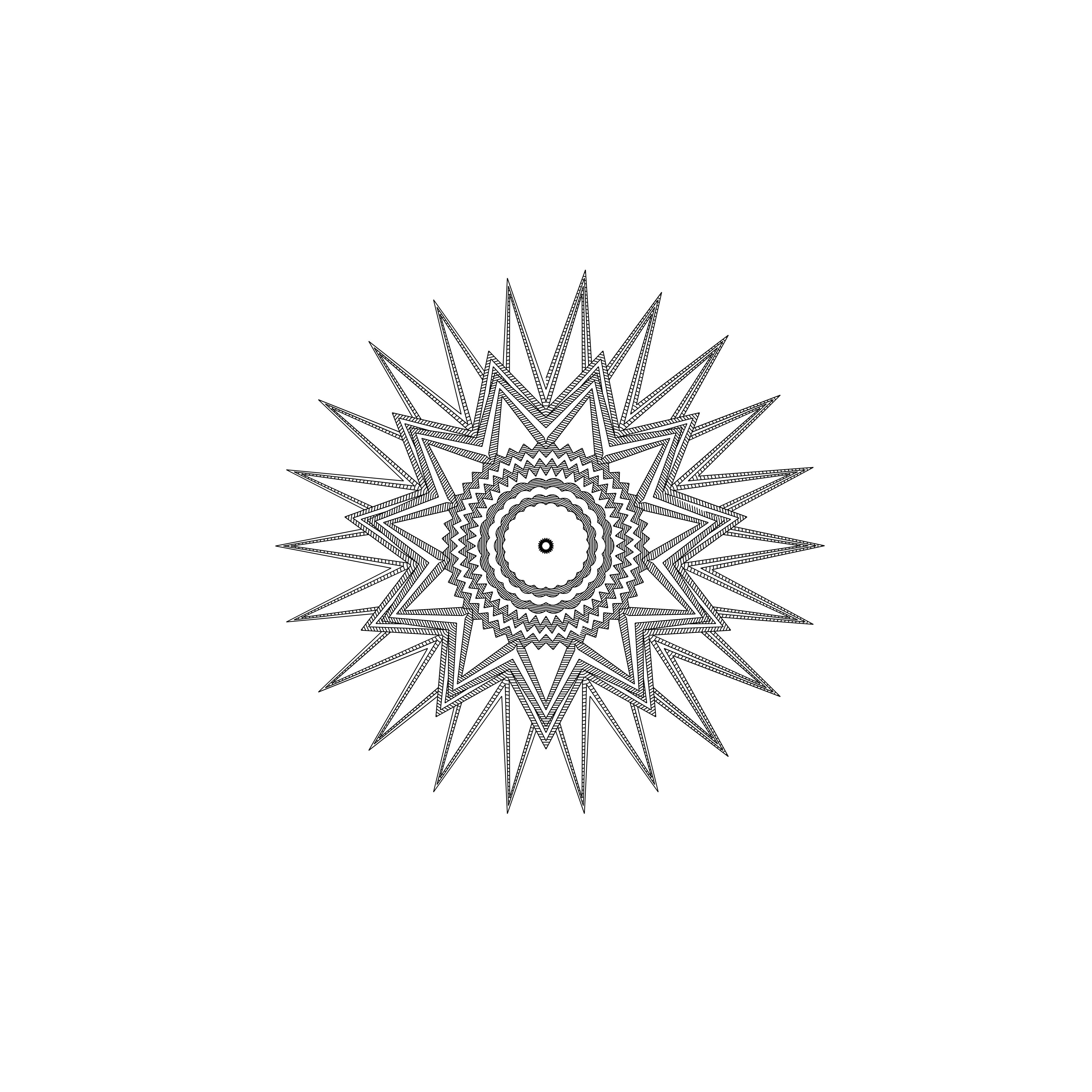 LL21 Mandala #753 static NFT preview