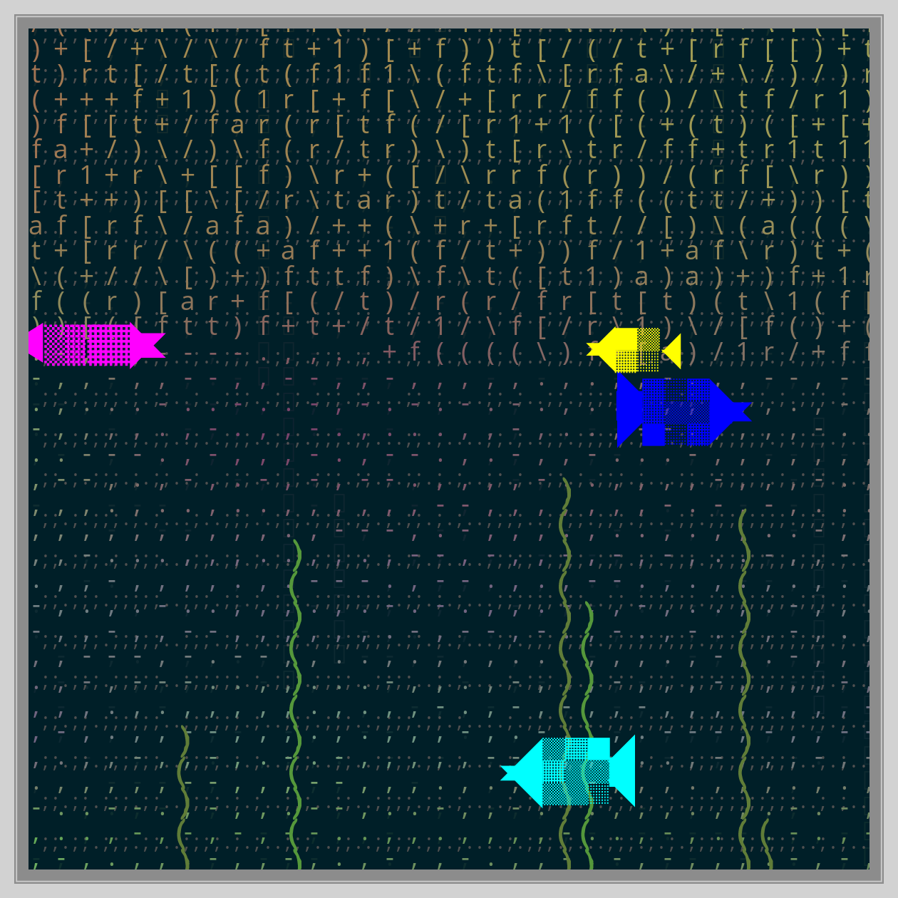 Ascii Quarium #12 static token preview
