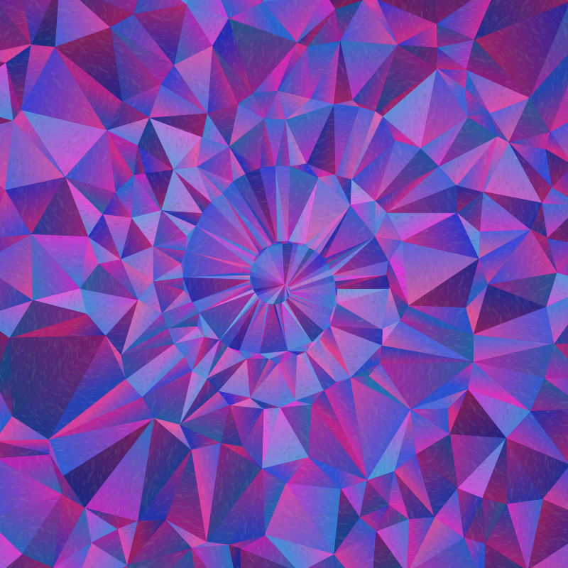Delaunay Spiral #26 static NFT preview