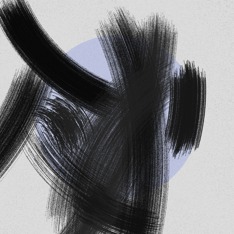 brushstrokes #38 static NFT preview