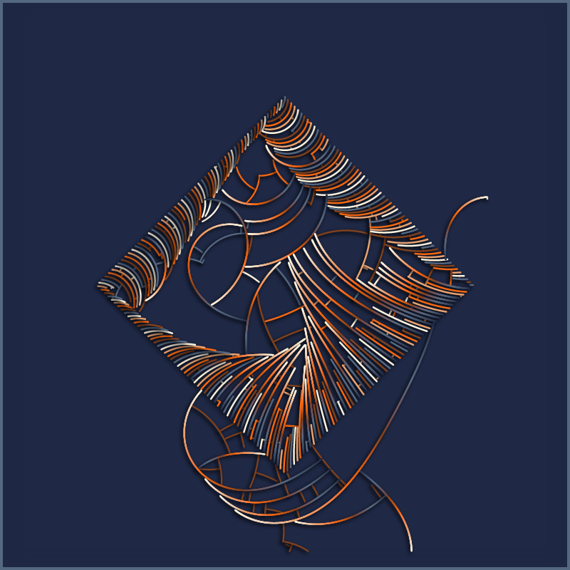 A plateful of noodles #110 static NFT preview