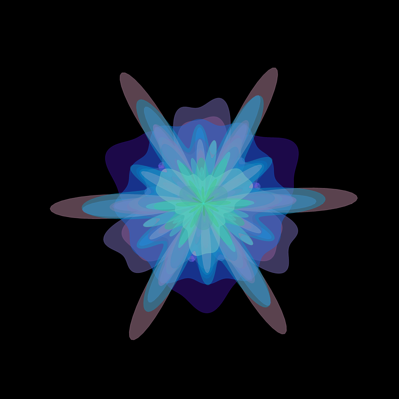 Blooming Flowers #61 static token preview