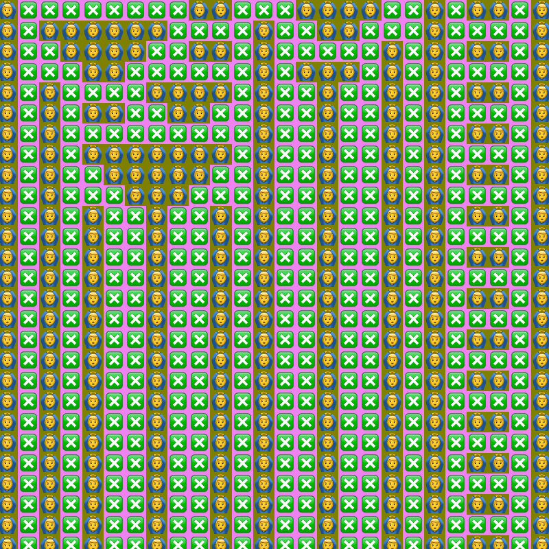 Elementary Cellular Emoji Automata #954 static token preview
